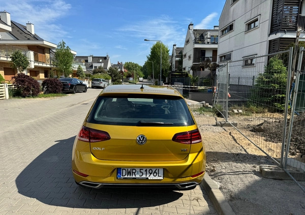 Volkswagen Golf cena 67000 przebieg: 115000, rok produkcji 2017 z Wrocław małe 79